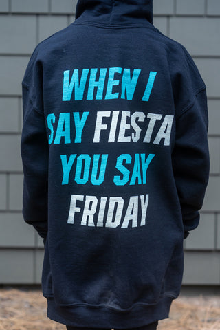 [KH+SF] Fiesta Friday Youth/Toddler Black Hoodie