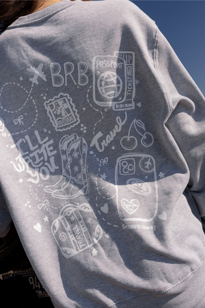 Booked and Busy Crewneck