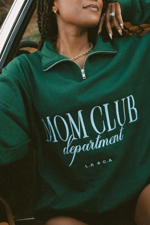Mom Club Quarter Zip