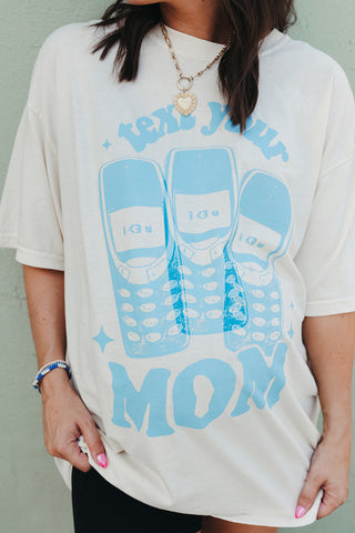 KL+SF Text Your Mom Natural Tee