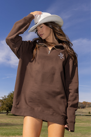 Sporty Mom Club Quarter Zip