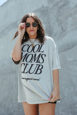 KL+SF Cool Moms Club Acid Wash