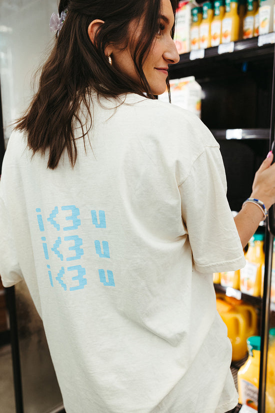 KL+SF Text Your Mom Natural Tee