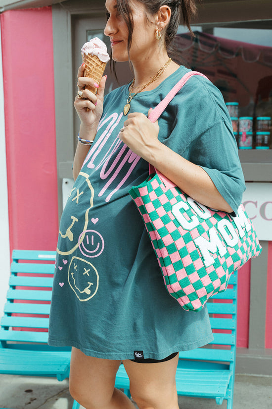KL+SF Cool Mom Emerald Tee