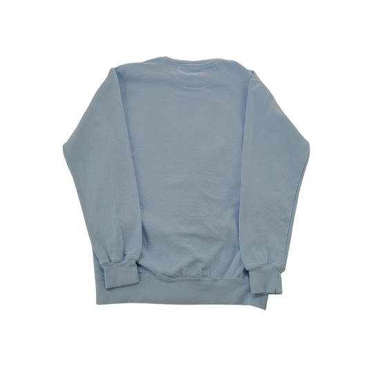 KL+SF MOM TV Blue crewneck