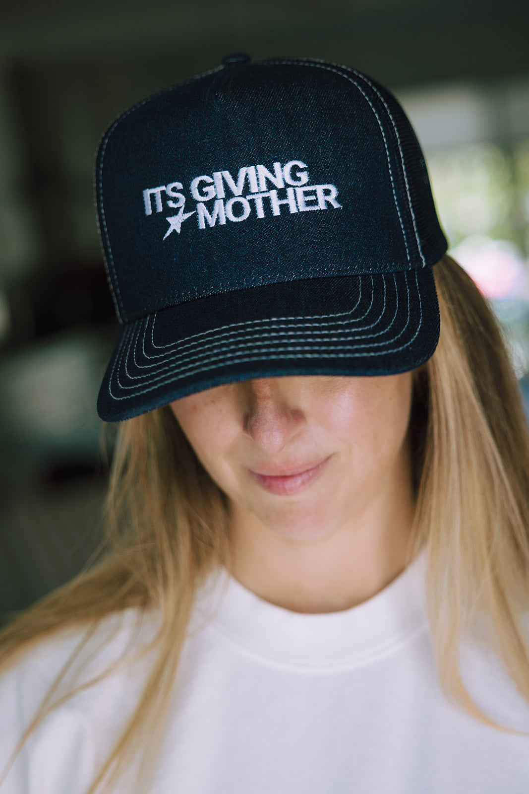 It's giving Mother Trucker Hat