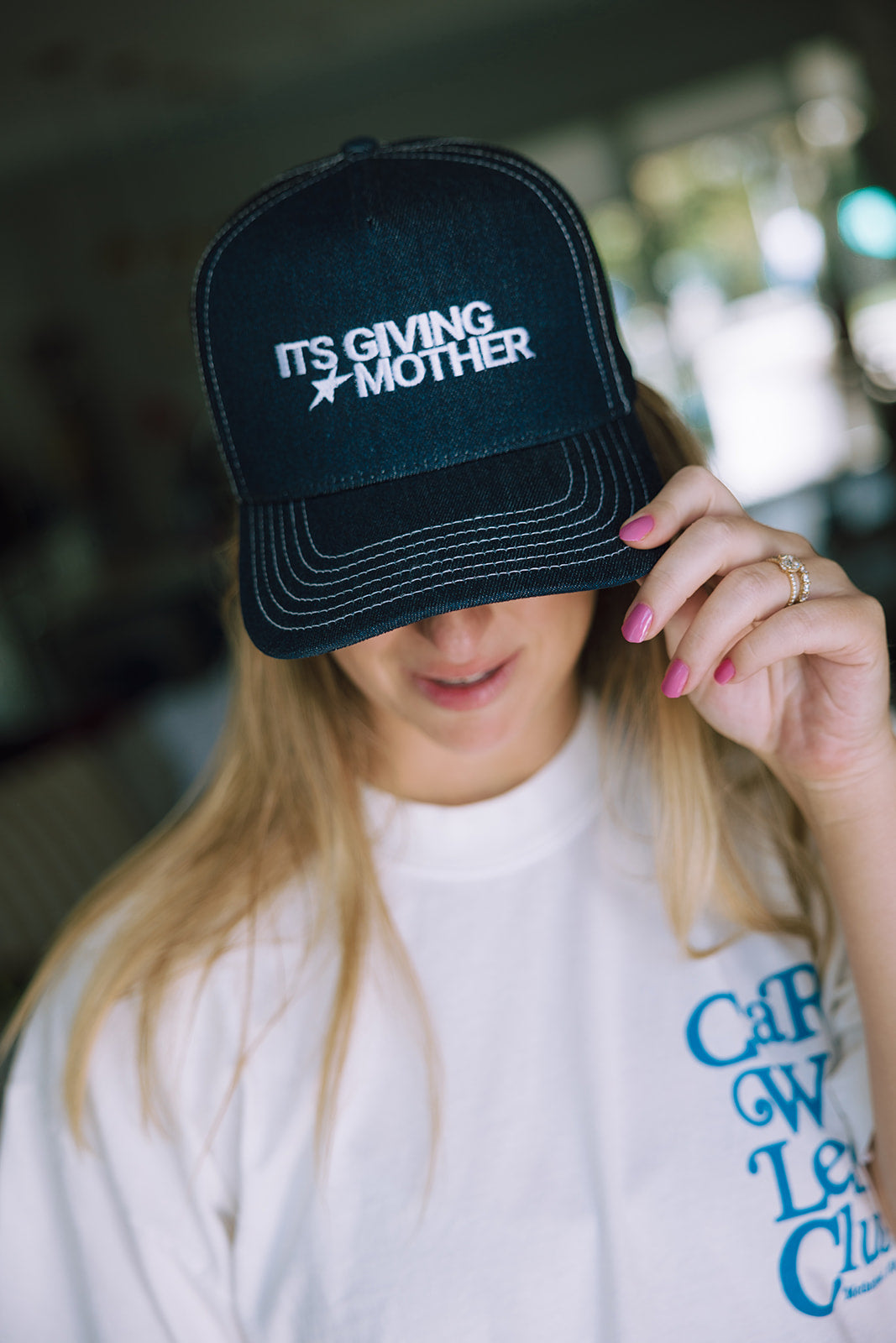 It's giving Mother Trucker Hat