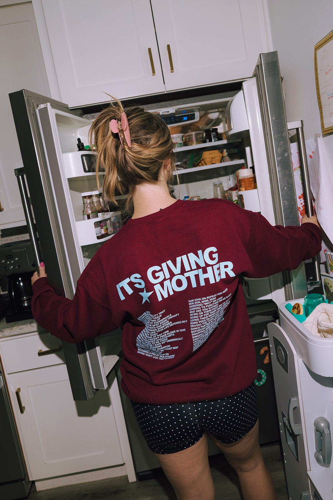 Its Giving Mother Crewneck – Slyfox Threads