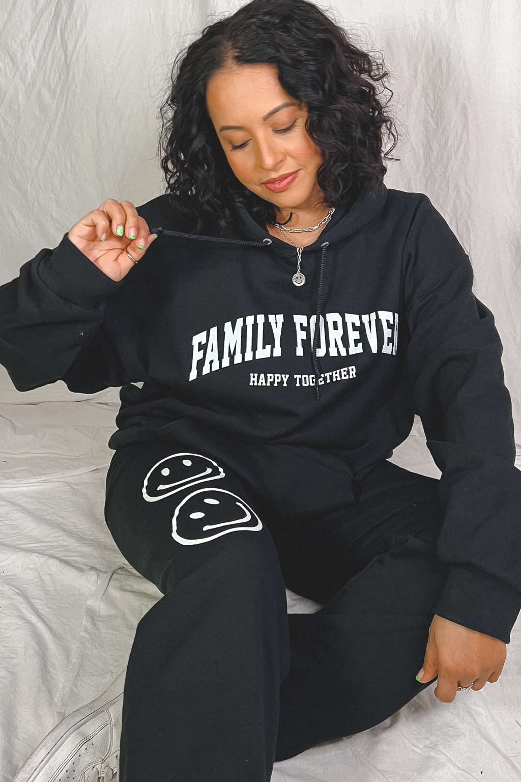 Family Forever Adult Hoodie