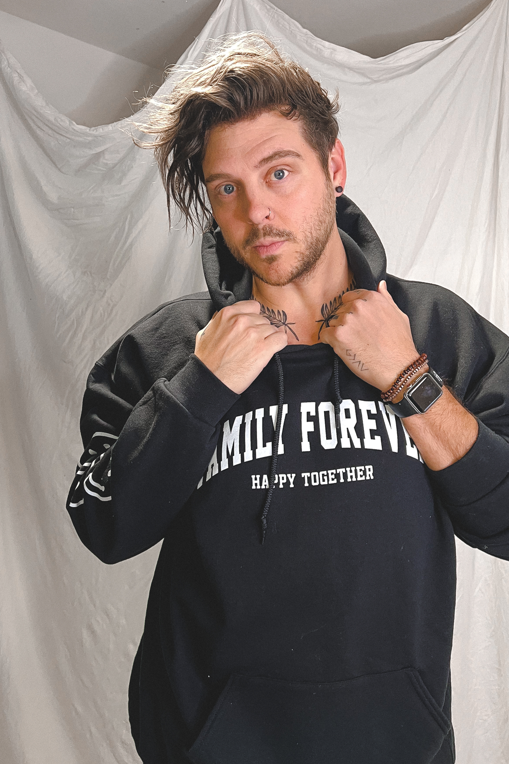 Family Forever Adult Hoodie