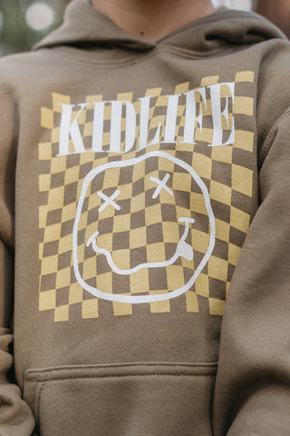 [KH+SF] KIDLIFE Rocker Checkered Hoodie