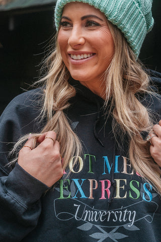 [KH+SF] Hot Mess Express University Sweatshirt