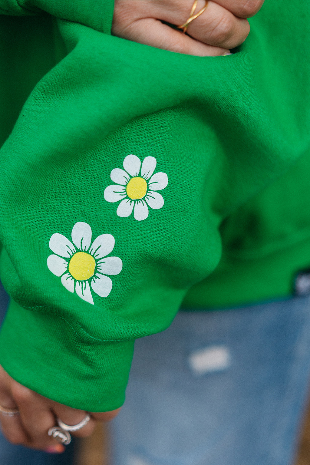 [KH+SF] Not Like A Regular Mom Embroidered Hoodie