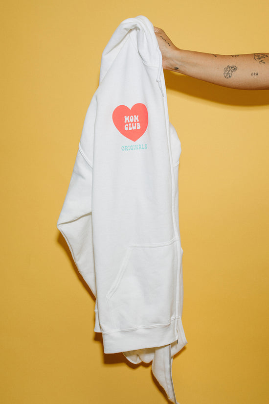 Mom Club Originals Zip Up Hoodie
