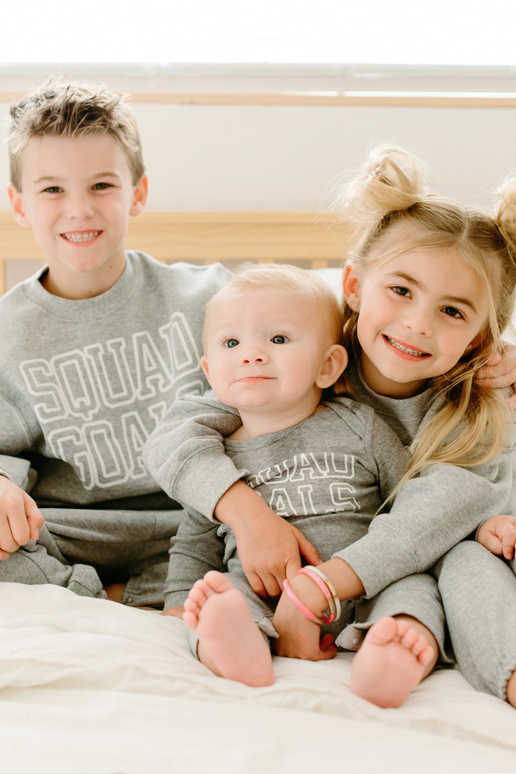 KH+SF Squad Goals Youth Sweat Shirt