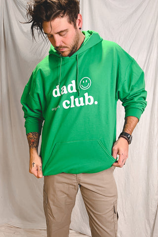 Dad Club Originals Green Hoodie