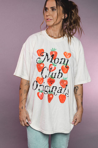 Mom Club Originals Strawberry Shirt