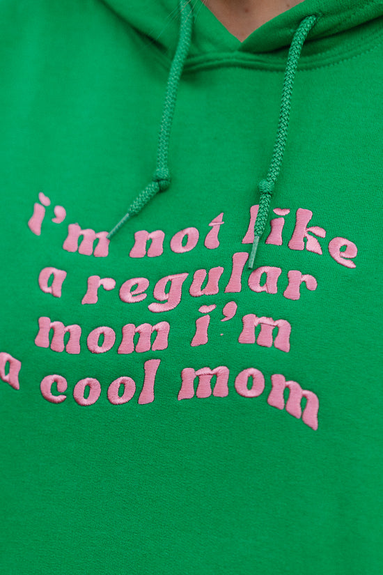 [KH+SF] Not Like A Regular Mom Embroidered Hoodie