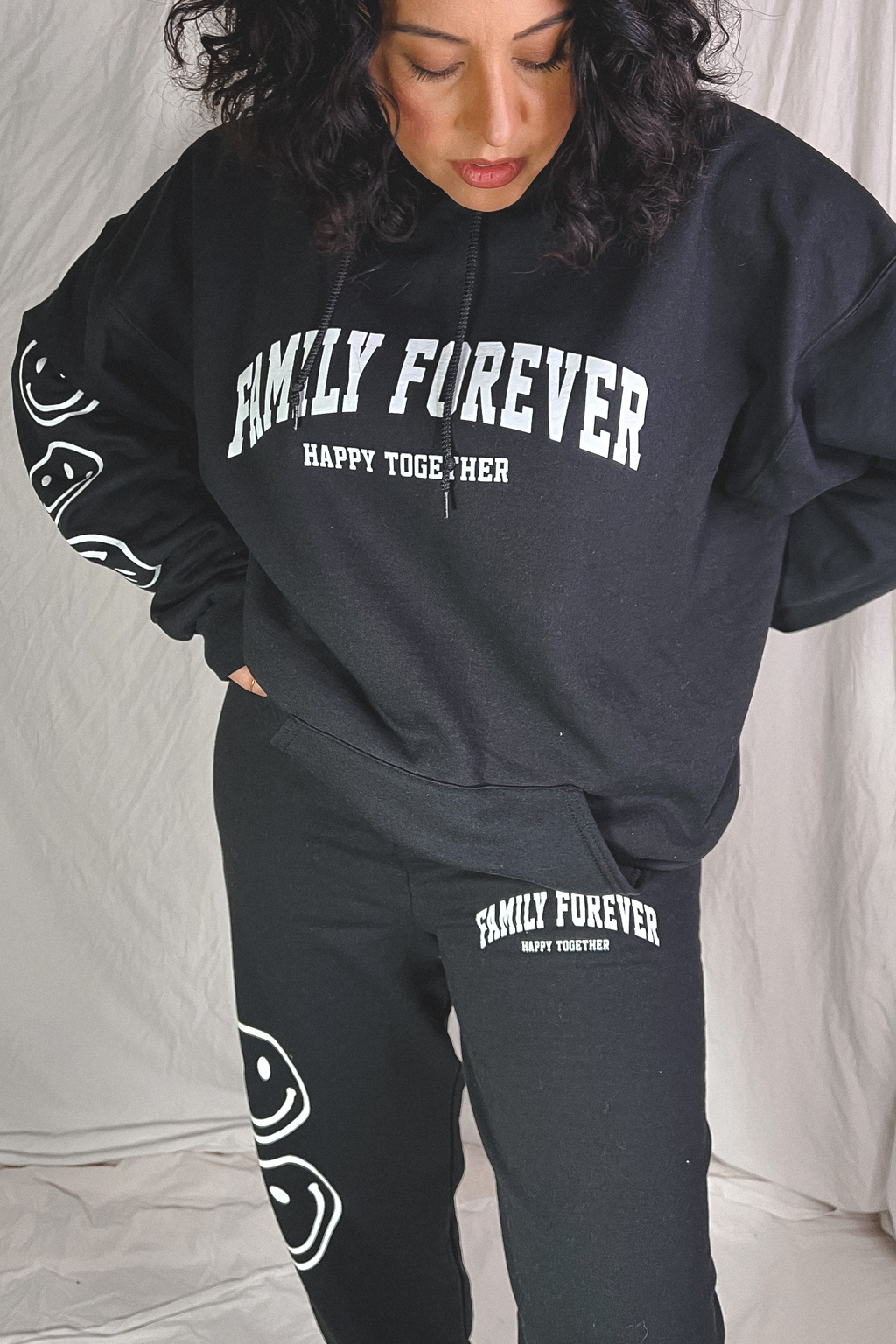 Family Forever Adult Hoodie