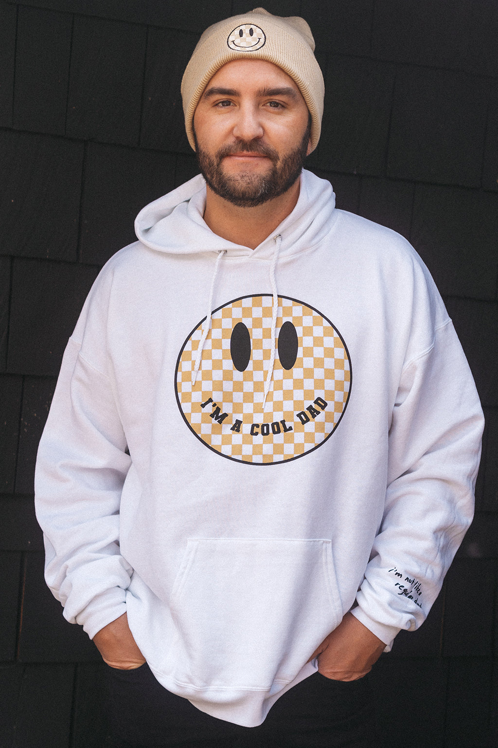 [KH+SF] I'm a Cool Dad White Hoodie