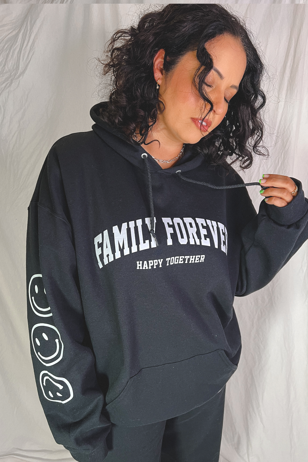 Family Forever Adult Hoodie