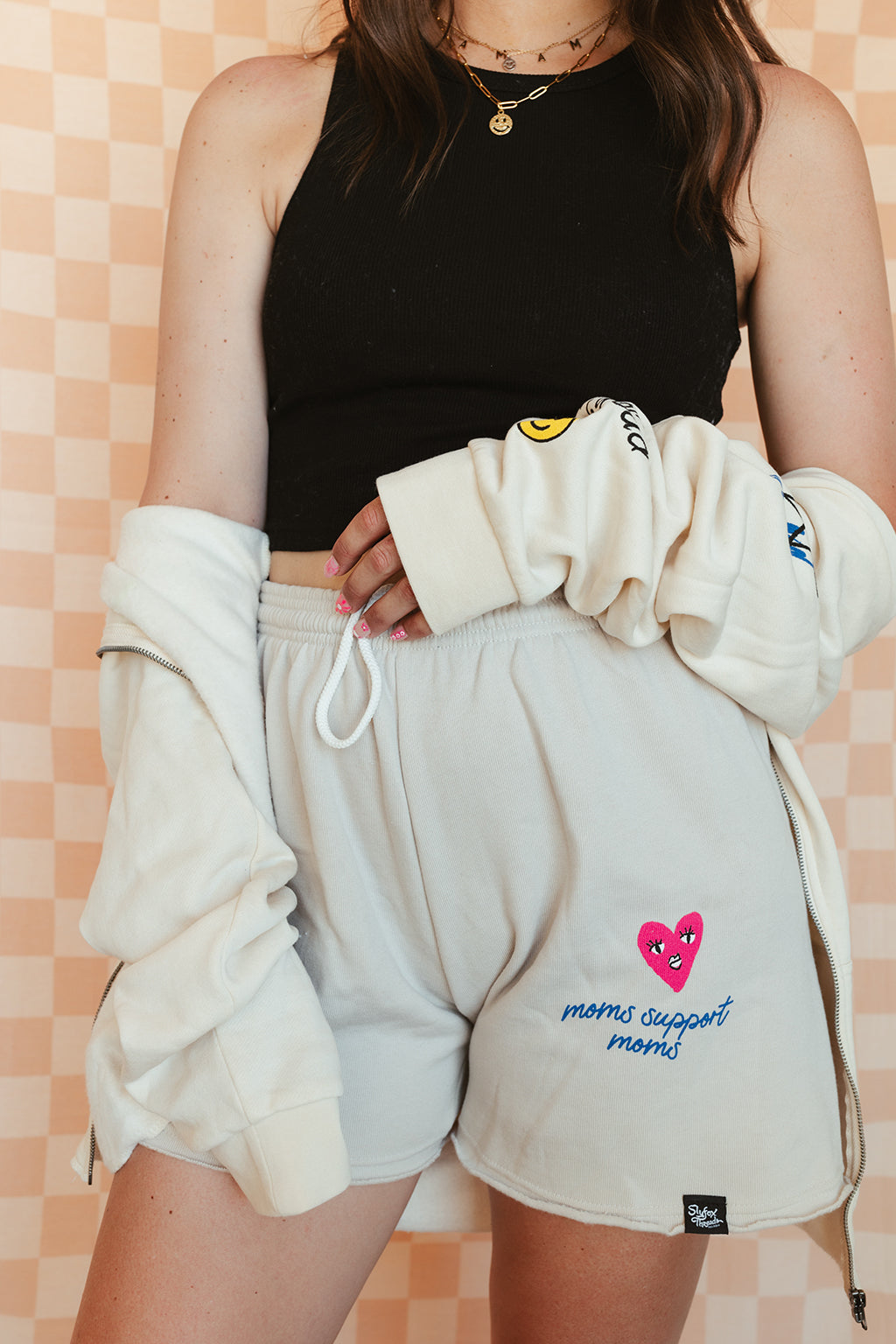 KL+SF Mom Squad Sweat Shorts