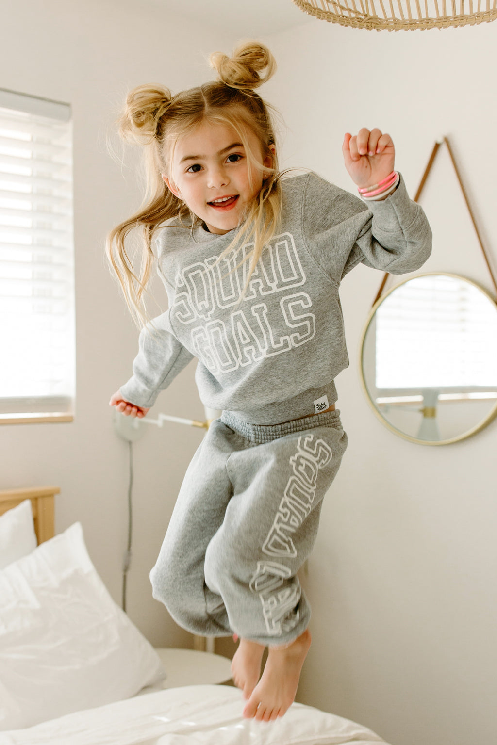KH+SF Squad Goals Youth Sweat Shirt