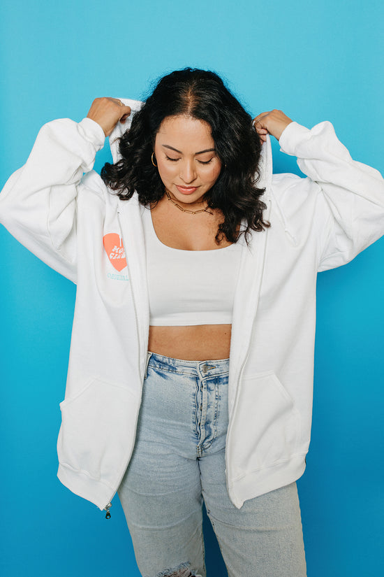Mom Club Originals Zip Up Hoodie