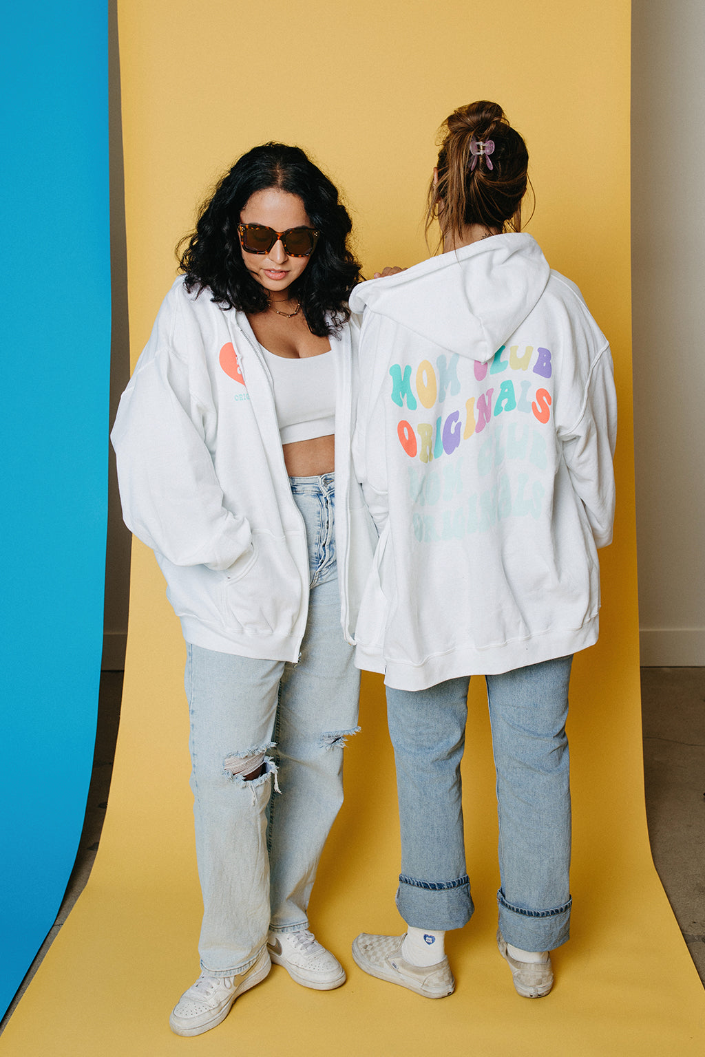 Mom Club Originals Zip Up Hoodie