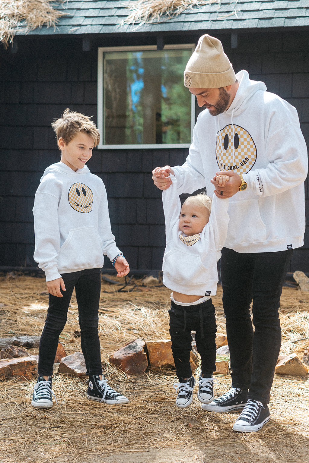[KH+SF] I'm a Cool Dad White Hoodie