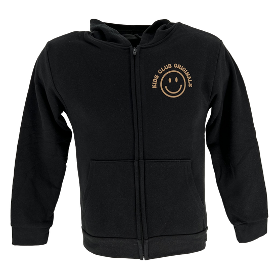 Kids Club Originals Black Zip Up