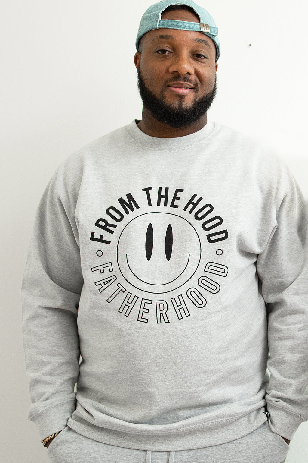 Load image into Gallery viewer, From The Hood, Fatherhood Crewneck
