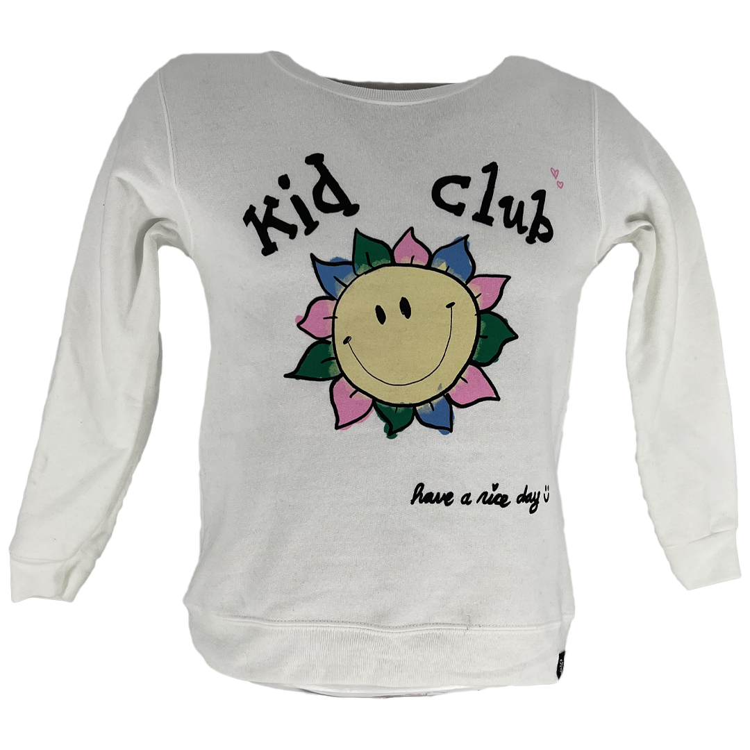 Load image into Gallery viewer, Kid Club Flower Face Crewneck
