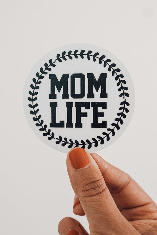 Mom Life Circle Sticker