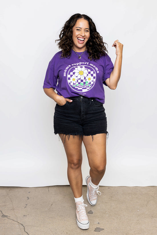 MOMS Support MOMS Purple T-Shirt