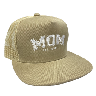 Mom Est. Always Trucker Hat