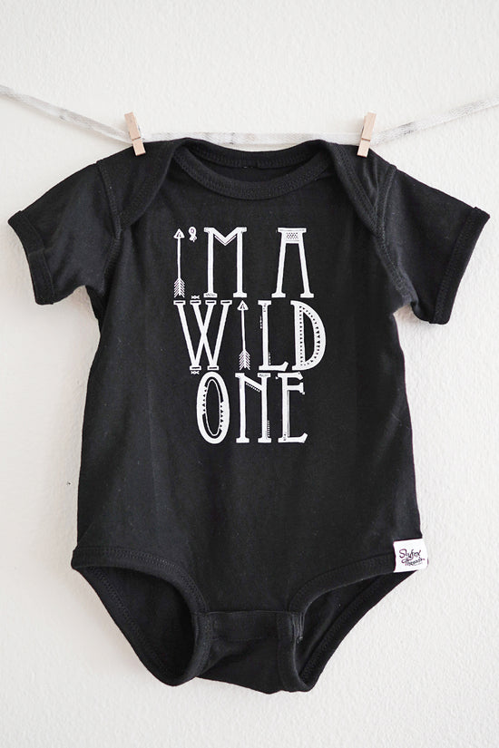 Load image into Gallery viewer, I&amp;#39;m A Wild One Onesie
