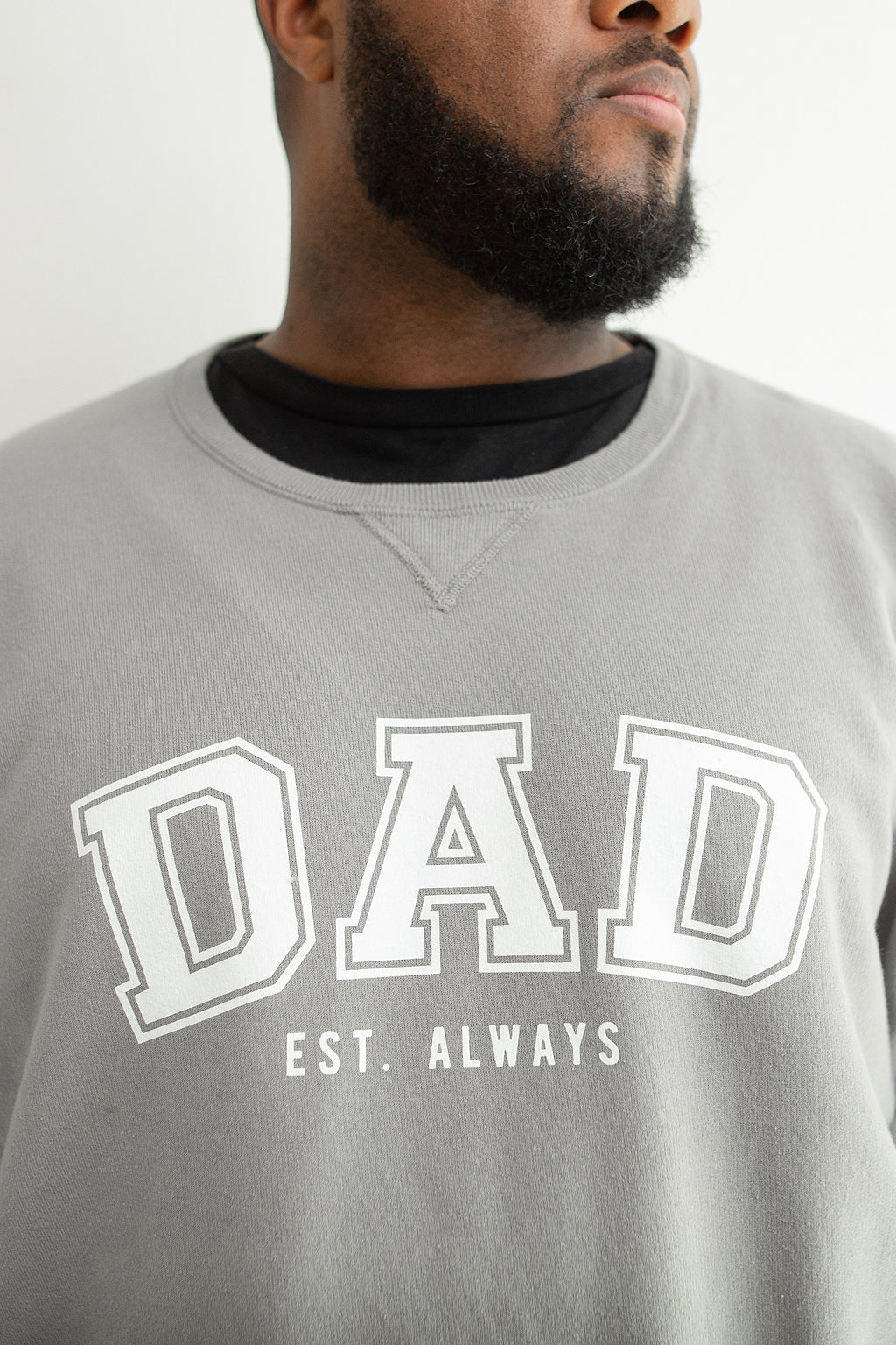 Dad Est. Always Crewneck Sweater