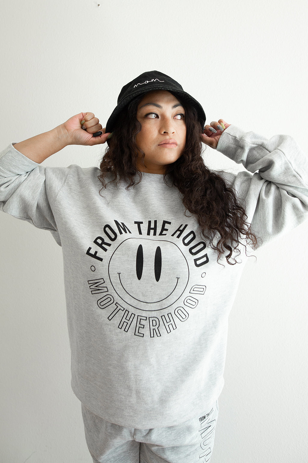 Load image into Gallery viewer, From The Hood, Motherhood Crewneck
